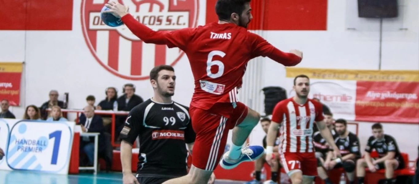 Χάντμπολ: «Ερυθρόλευκο» το ντέρμπι - Άνετα ο Ολυμπιακός τον ΠΑΟΚ